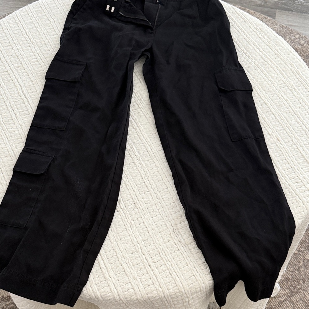 Black Cargo Pants